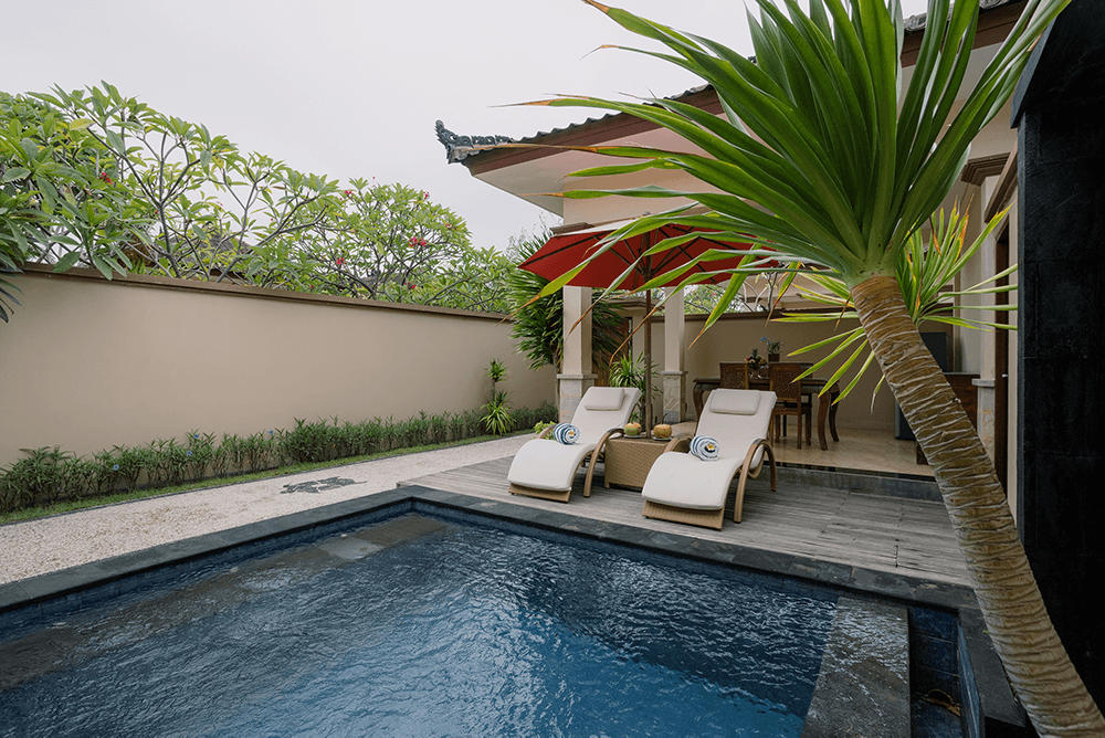 Villa with private pool at Ombak Sunset Gili Trawangan