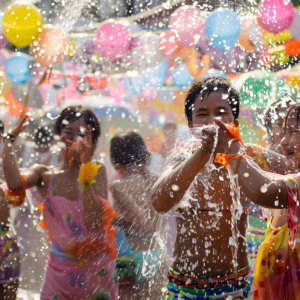 Songkran Celebration in Pattaya