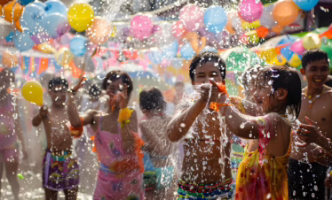Songkran Celebration in Pattaya