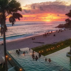 Bali Beach Club with infinity pool