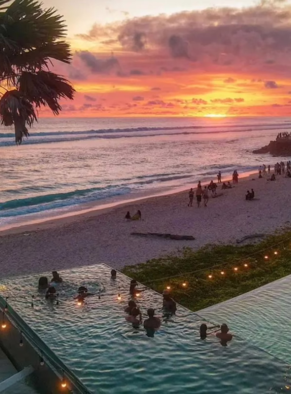 Bali Beach Club with infinity pool