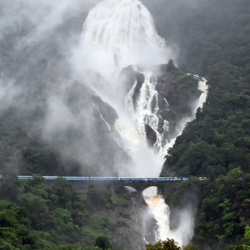 Dudhsagar Waterfalls, Goa, India