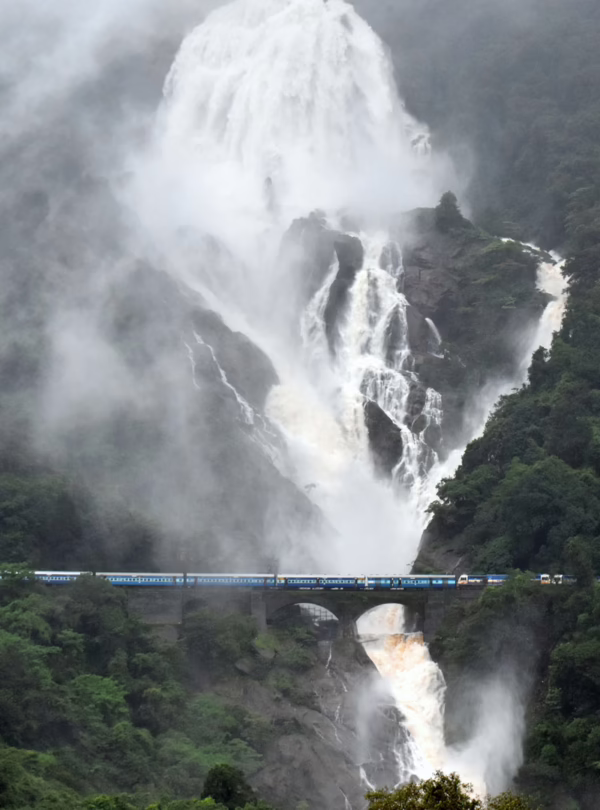 Dudhsagar Waterfalls, Goa, India