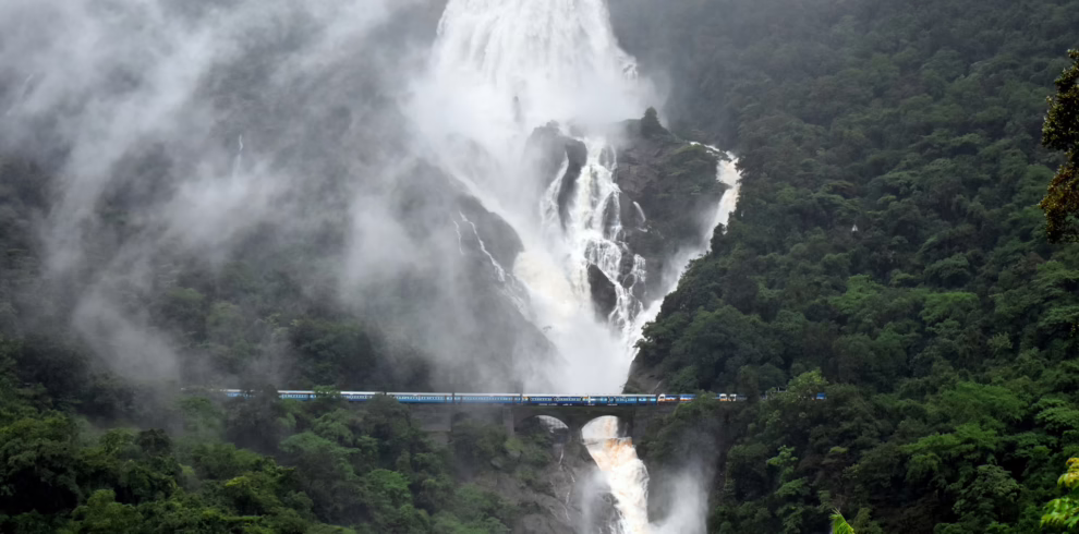 Dudhsagar Waterfalls, Goa, India