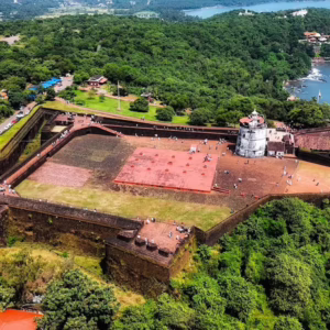 Top View of Fort Aguada, Condolim, Goa