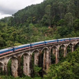 Nine Arch Bridge in Yala, Sri Lanka